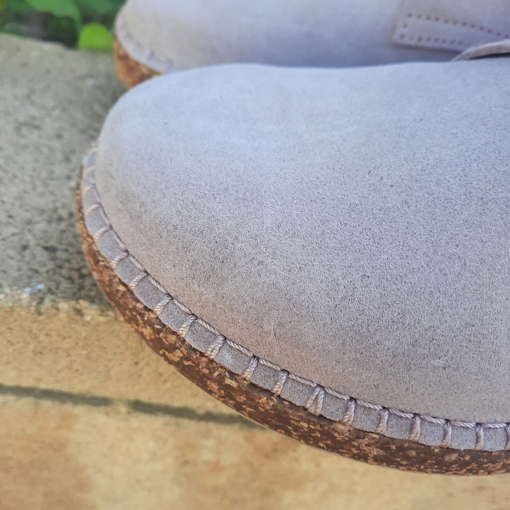 Birkenstock Gary Lace-Up Lavender Suede Women's Shoes Size 39 8 - Picture 5 of 12